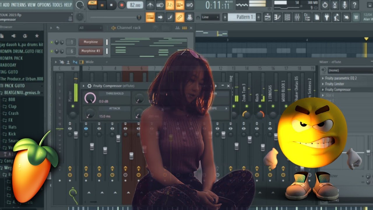 FAIRE UNE BASE BEAT ZOUK KOMPA FACILEMENT SUR FL STUDIO 21 | TUTORIEL DÉBUTANT INSTRU ZOUK X KOMPA