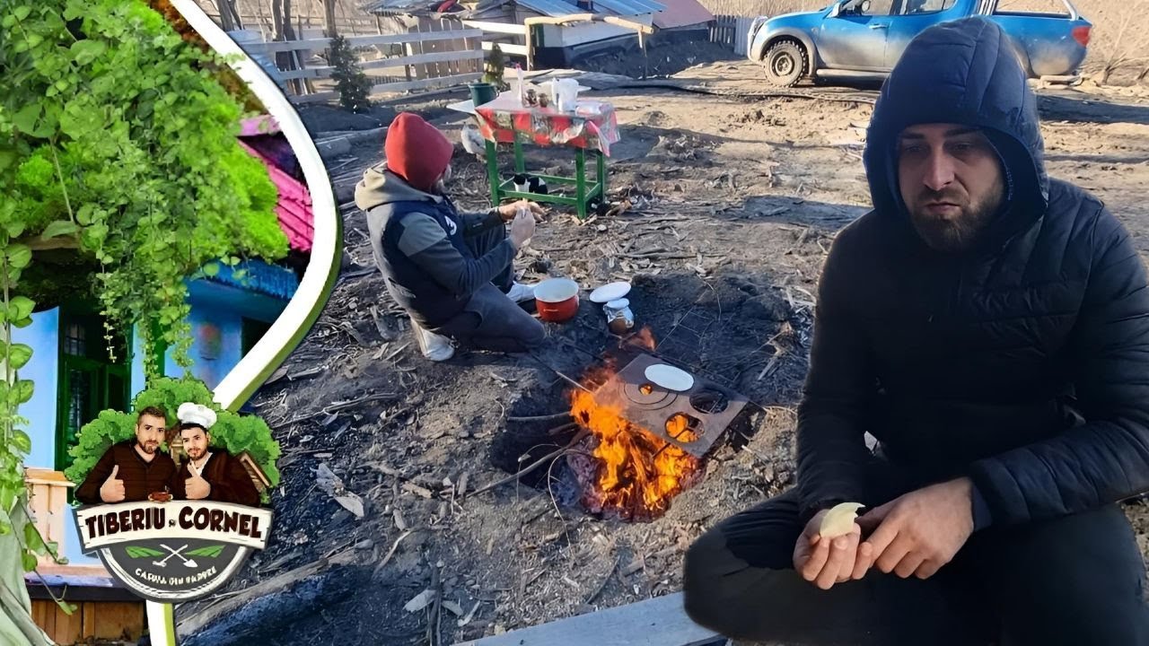 Vin fiert sunca pe jar si turte pe plita la Casuta din Padure!!