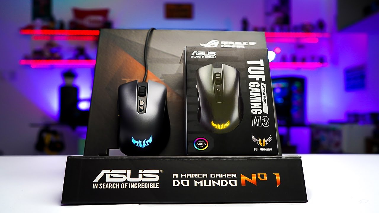 Mouse Asus TUF Gaming M3 - PT-Br