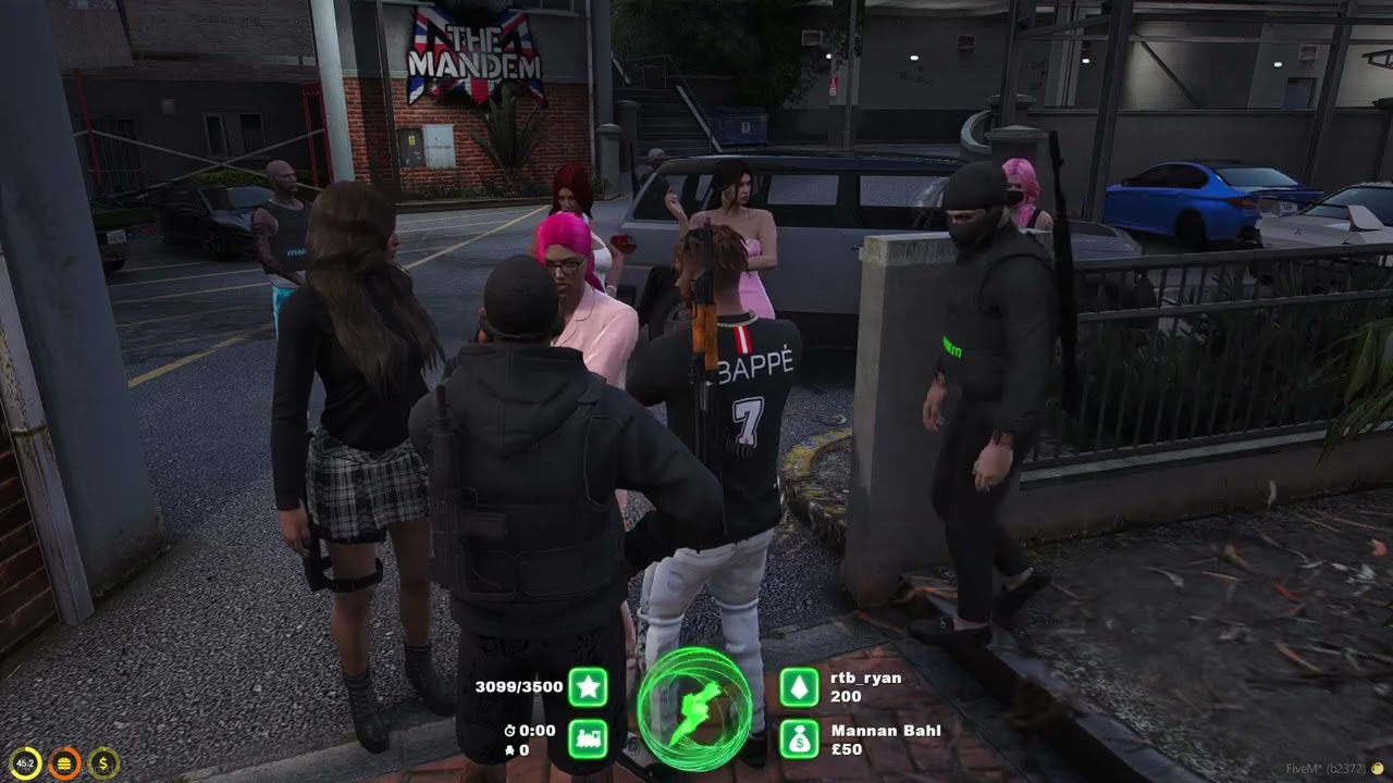BIMBOES PULL UP TO MANDEM BLOCK TO LISTEN TO SPARKY'S DISS