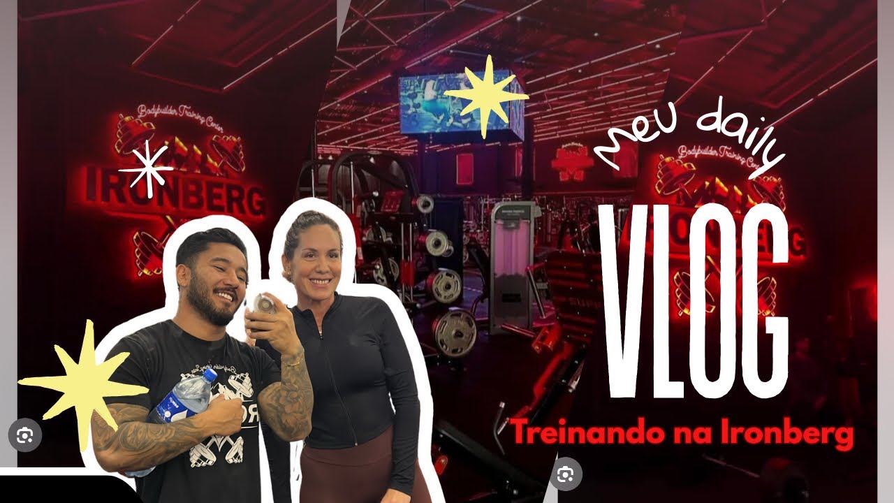 Treino na Ironberg com Personal 