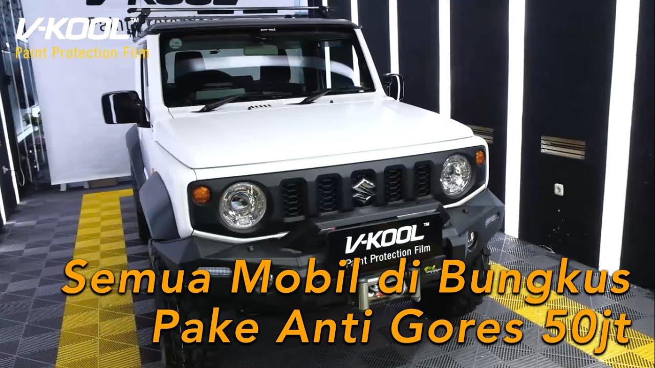 Harga Gak BOONG!! Om Fitra Eri Ketagihan Bungkusin Mobil Pake V-Kool PPF | SUZUKI JIMNY