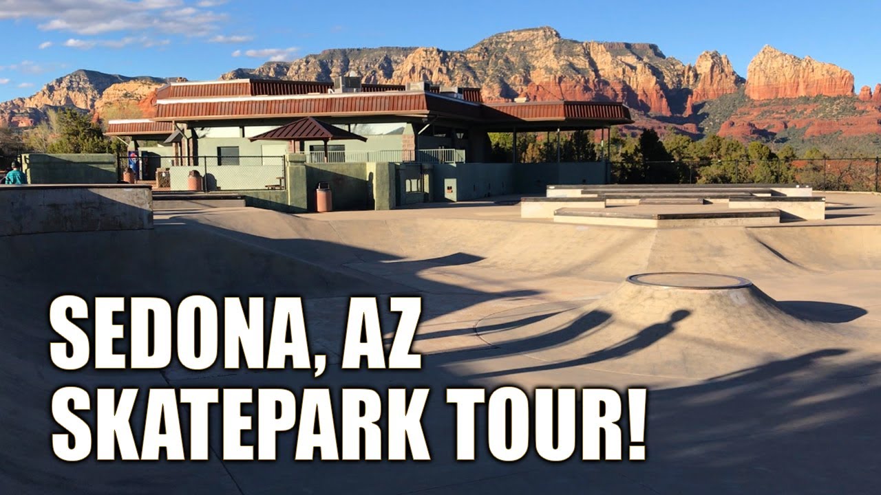 Sedona Skatepark Tour | Sedona, AZ (One of the world's most scenic skateparks!) Jack Malmgren