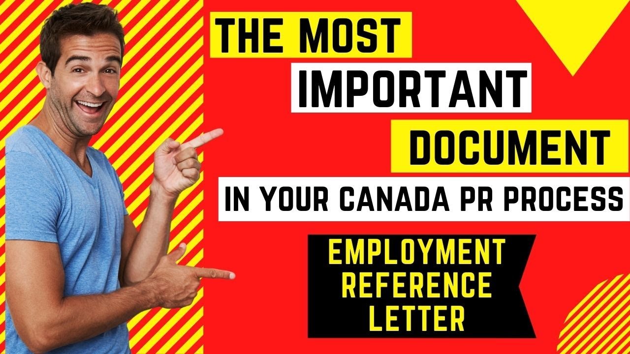 📌The most Important document in the Canada PR process | Employment Reference Letters | Canada PR
