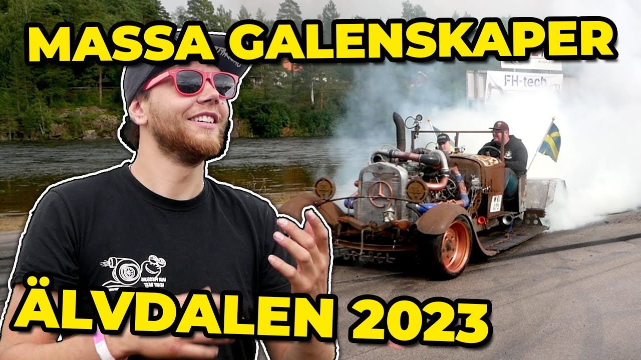 Musik & motor Älvdalen 2023 med Bonnvischan