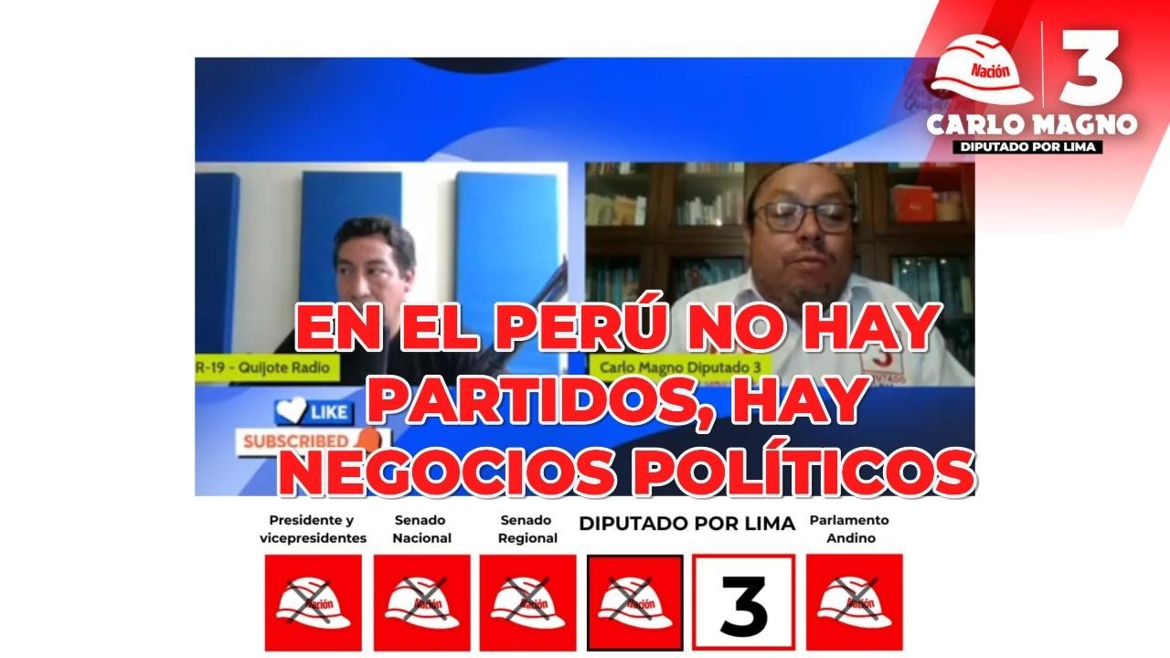 CARLO MAGNO SALCEDO EN RADIO QUIJOTE: 