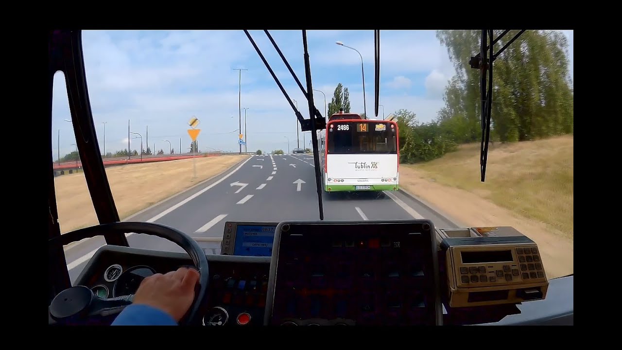Jelcz M121M #2176 - przejazd pełną trasą linii 
