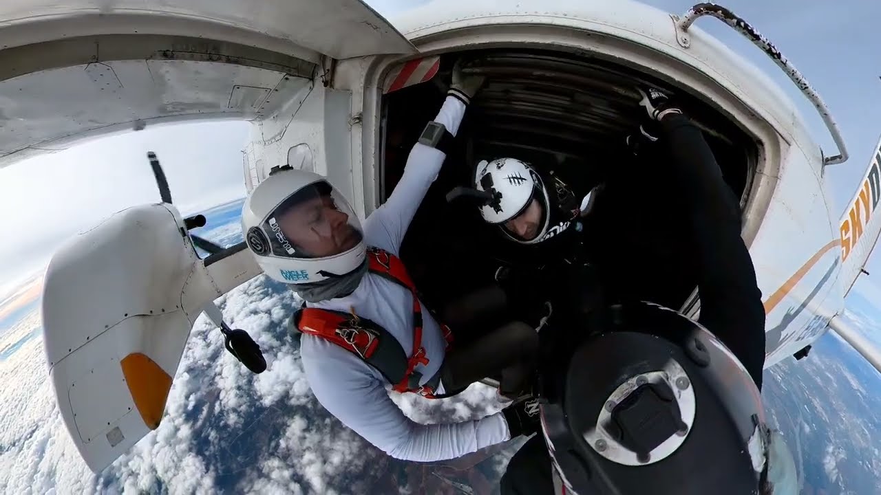 Deividas Misiulis Skydive Jump No: 2038 With Marius Coached By Ramsey