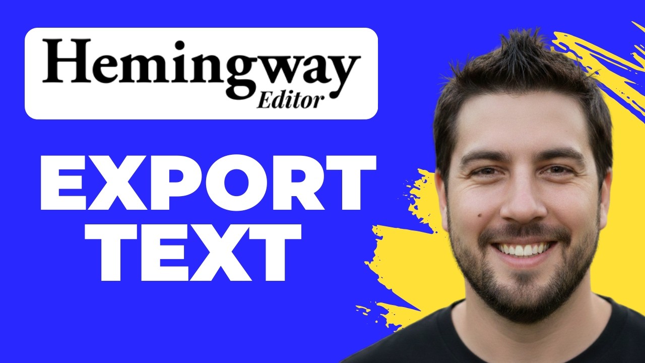 How To Export Text From Hemingway (Working 2026)