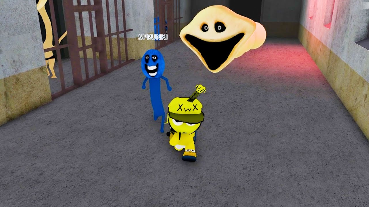 Sprunki Baby Mard & Hungry Snake Blue Played Run From Hungry Snake in ROBLOX | Incredibox Sprunki