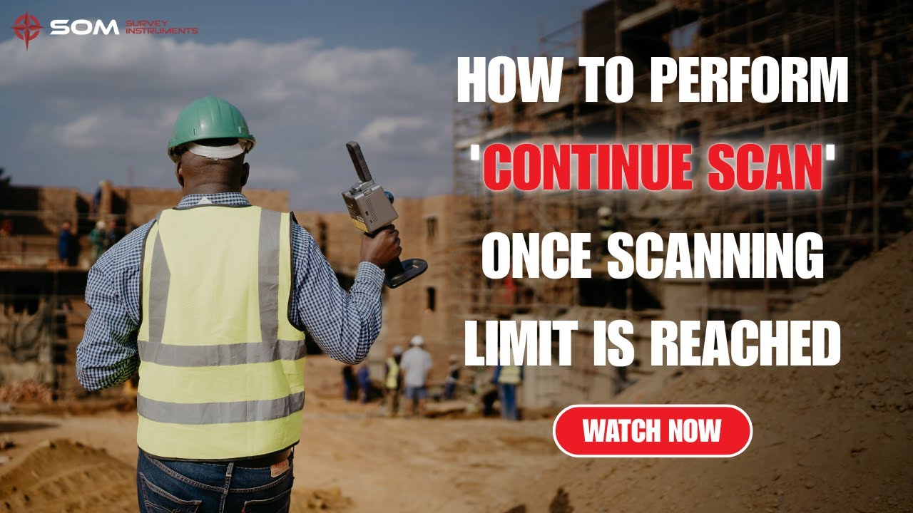 How to perform 'continue scan' for once scanning limit is reached