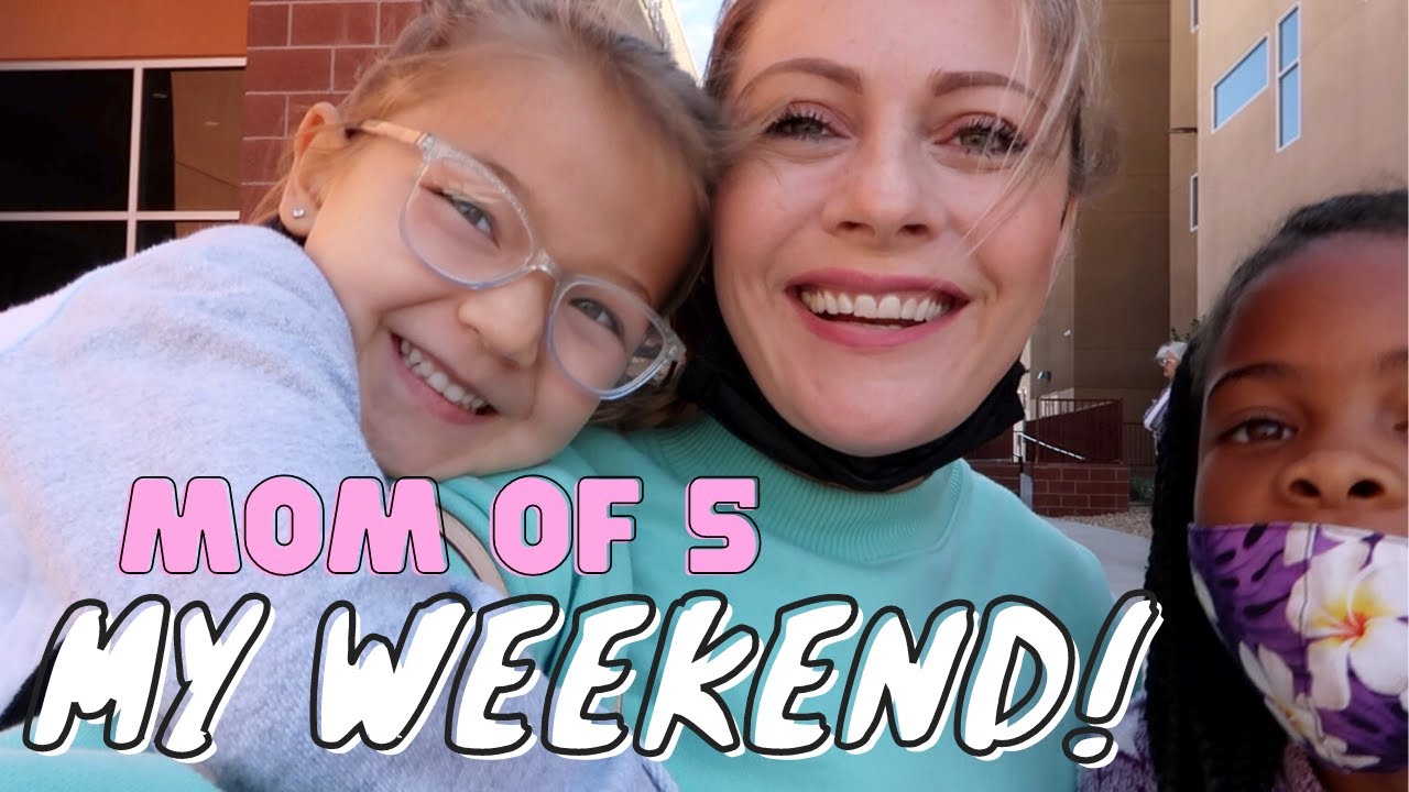🏈🏐 Family Weekend Vlog + Weekend Day In The Life Of A Mom Of 5