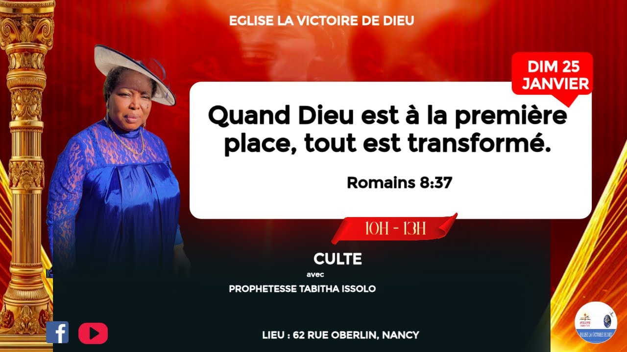 Quand Dieu est à la première place