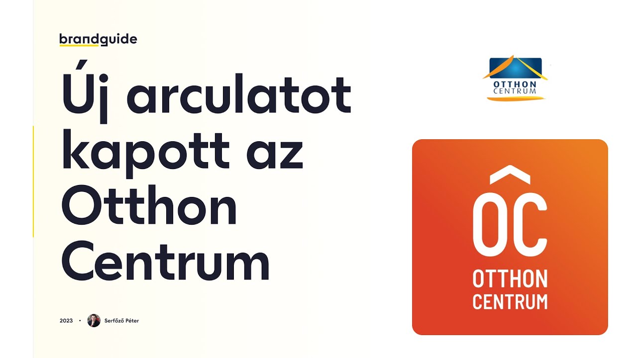 Meg&uacute;jult az Otthon Centrum arculata