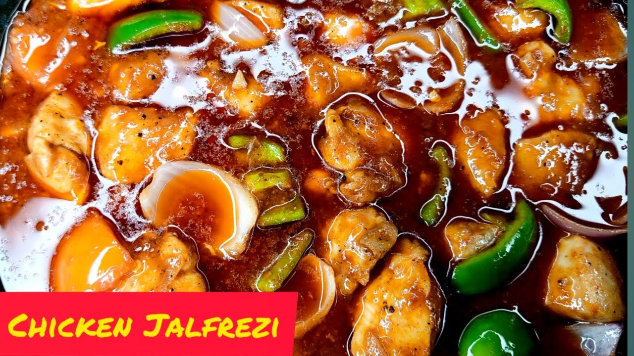 Chicken Jalfrezi Recipe | Chicken Jalfrezi with Gravy by Desi cooking with recipes