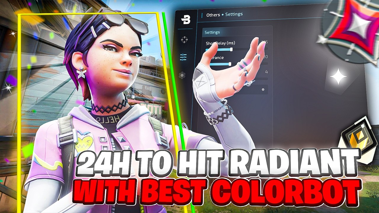 I Testing BnY Tools Valorant Colorbot - It's RADIANT Secret !! INSANE