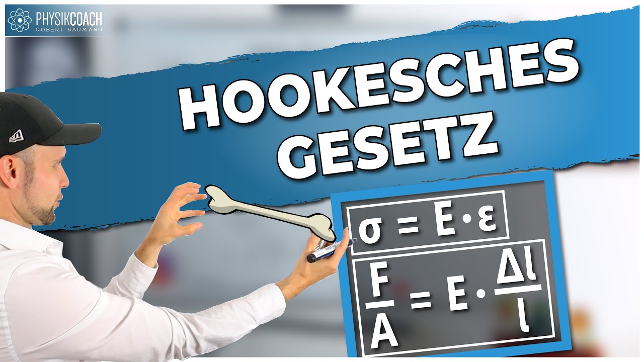 Hookesches Gesetz - Dehnung und Spannung (Elastizit&auml;tsmodul)