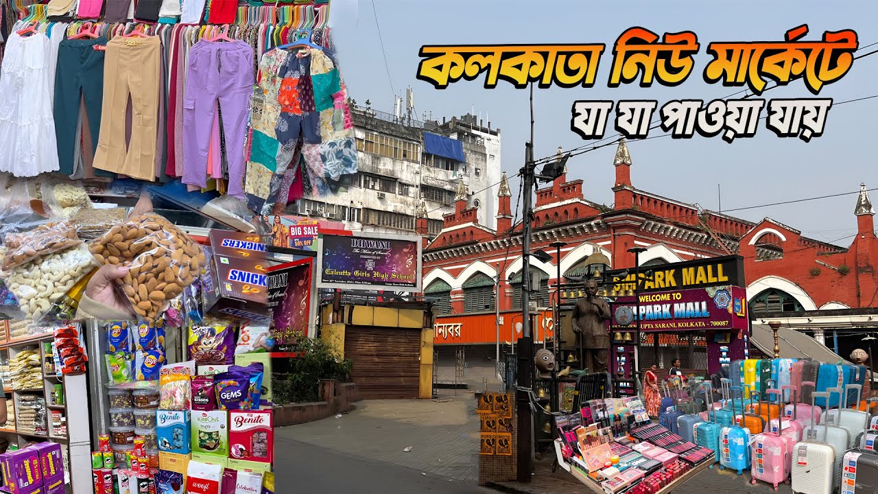 কলকাতা নিউ মার্কেটে যা যা পাওয়া যায় । New Market In Kolkata । Kolkata new market shopping