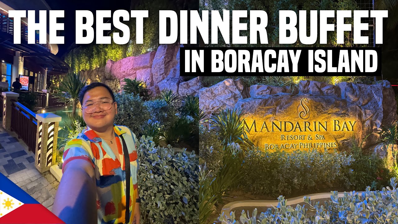 The BEST DINNER BUFFET in Boracay Island 🇵🇭 | Ivan de Guzman