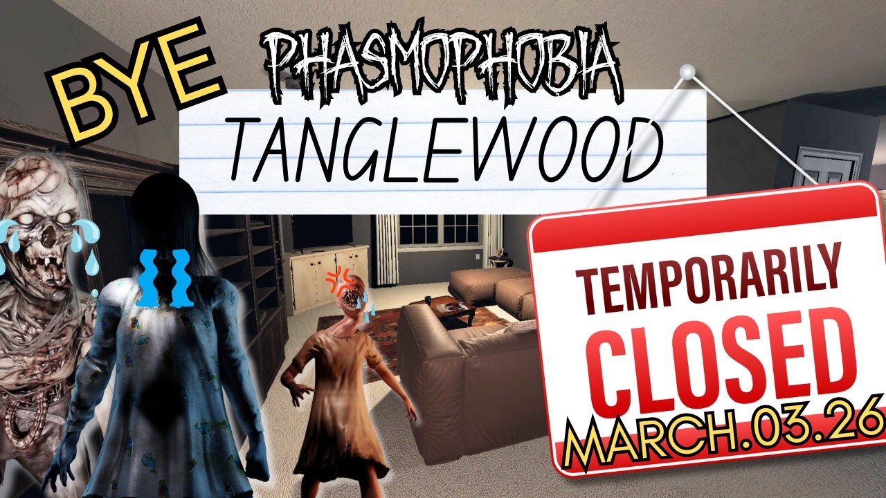 Phasmophobia Tanglewood Update Explained (Map Rework March 3rd)