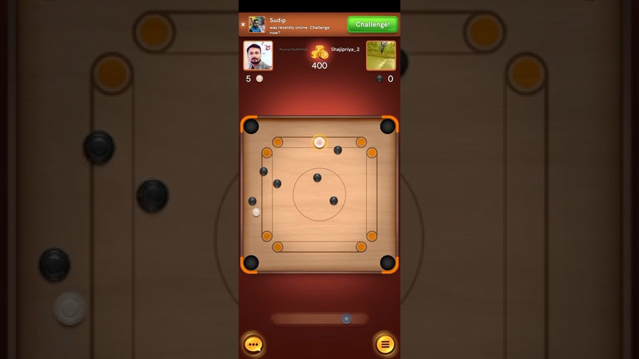 Carrom pool Gaming| Open challenge carrom Board#carrom_board_game #carromking #carrompoolking