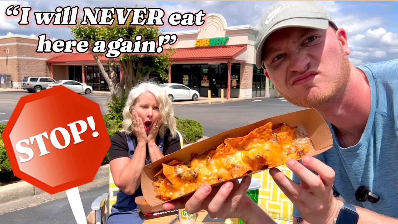 We tried Subways Foot Long Nachos so you don&rsquo;t have too (I lose my cool in this video 😡)