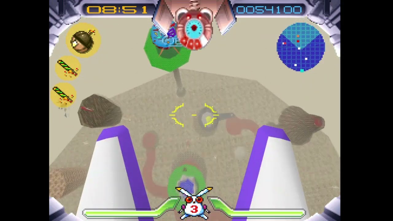Jumping Flash!, monde 1 2