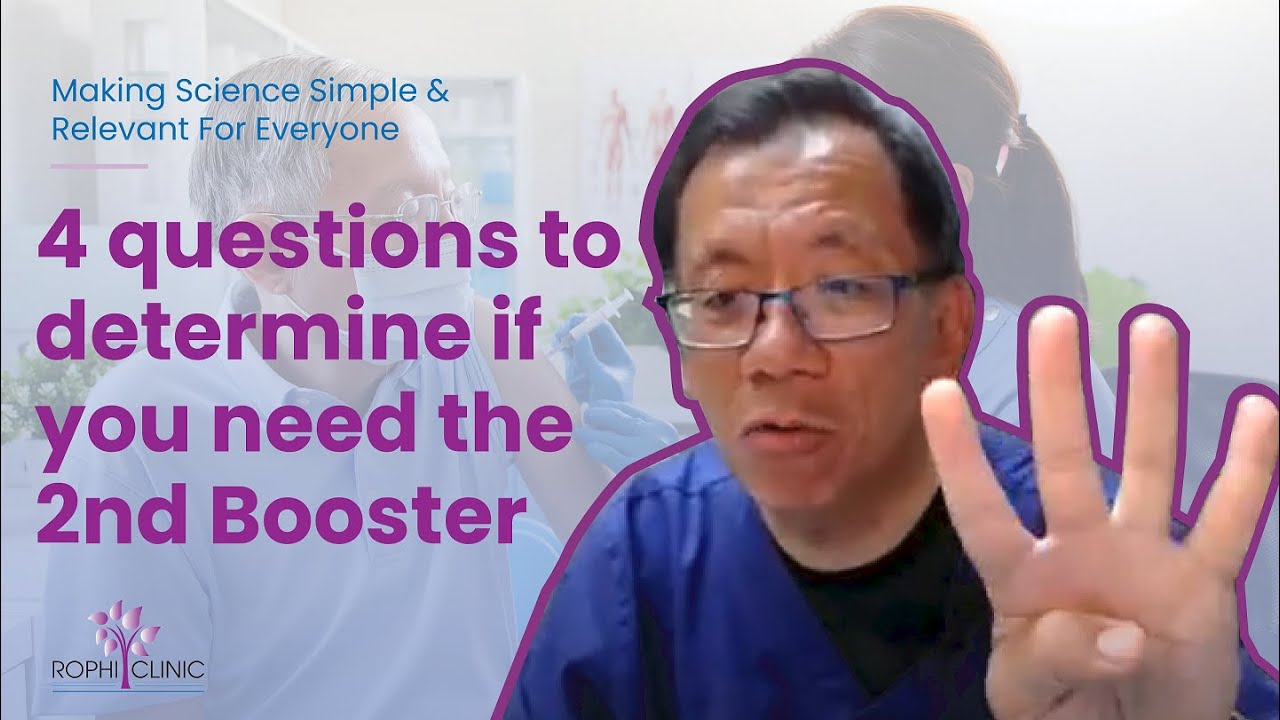 Do I Need A Second Booster? - 4 Questions To Ask Yourself | Dr Leong Hoe Nam @ The Rophi Clinic