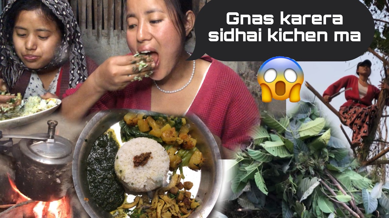 दिदि बाहिनी घांस काटेर 😎 //मिठो खाना सब्जी बनाएर खाइयो//🍛 copy 50C0A475 B6D3 4F45 932A 51344823C4C3