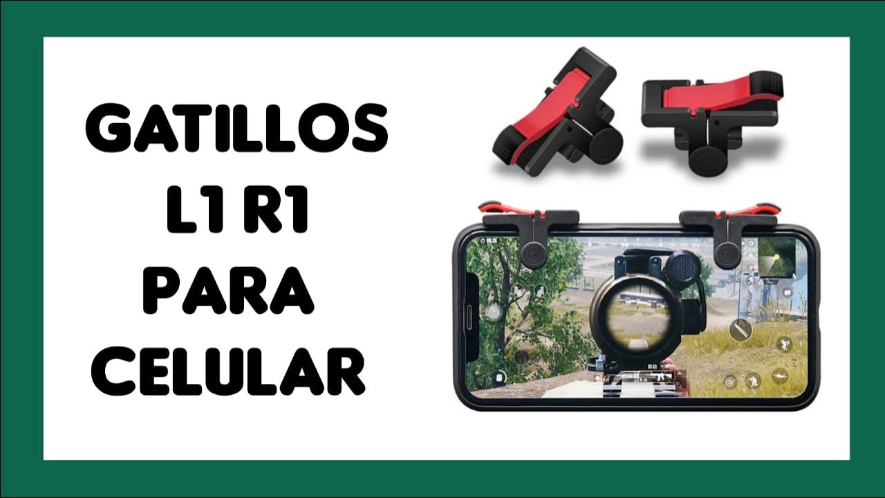 Gatillos L1 R1 Gamer para Celular | Innovacion Store