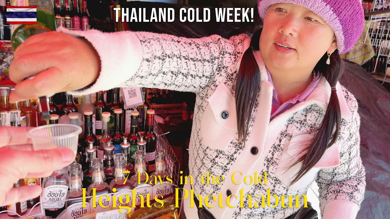 🇹🇭 Thailand: 7 Days of Cold & Beauty, Heights of Phetchabun ⛰️ [4K HDR Walking Tour]