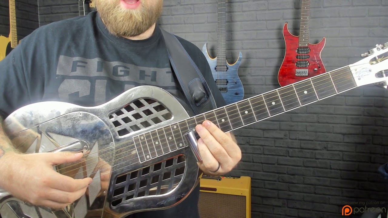 Delta Blues Slide Guitar Lick Lesson - Sylvester Weaver Style