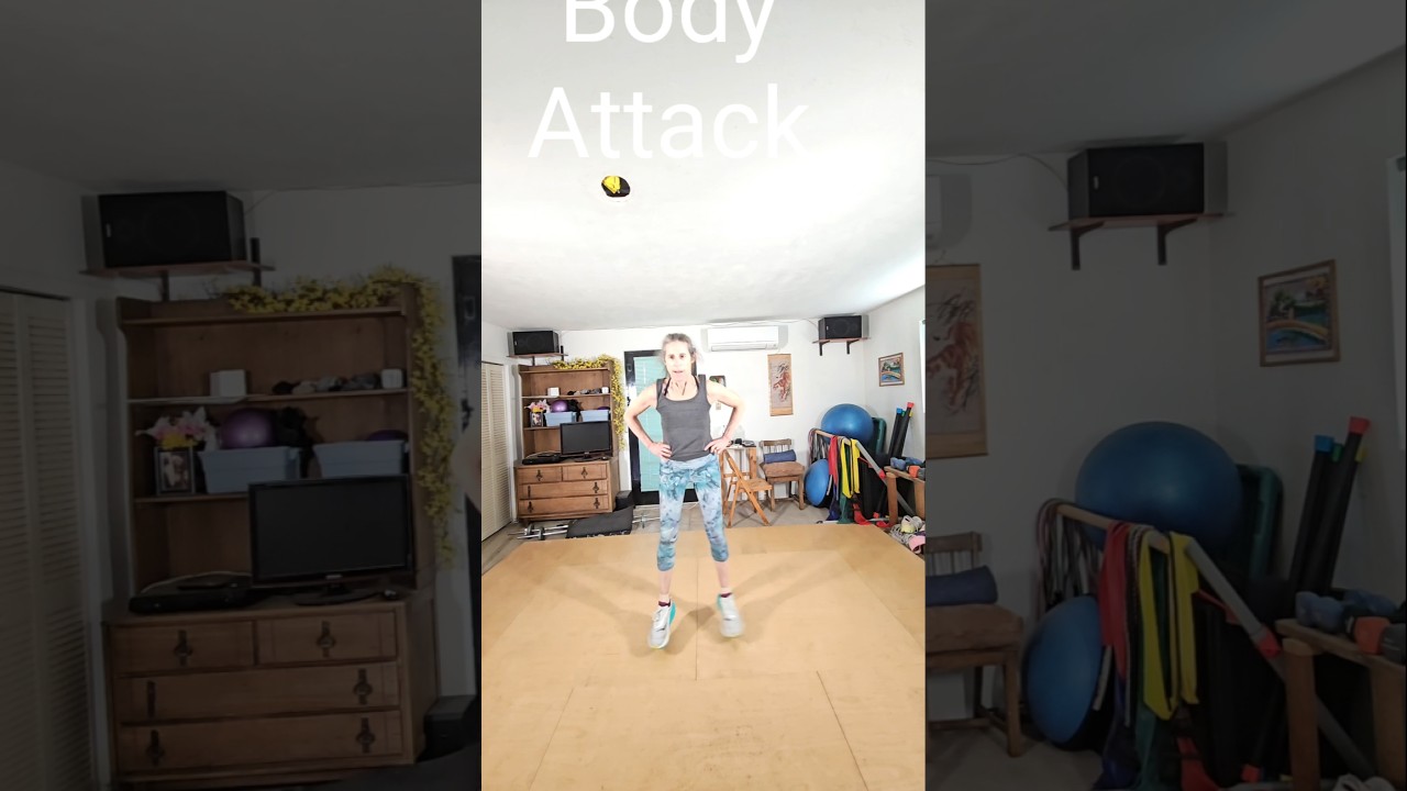 BodyAttack at 70 | Zone 4–5 Cardio with Running & Jumping 