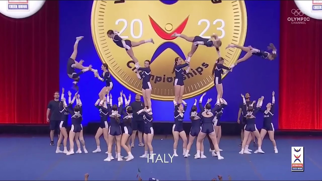 Team ITALY, ICU World Cheerleading Championship 2023
