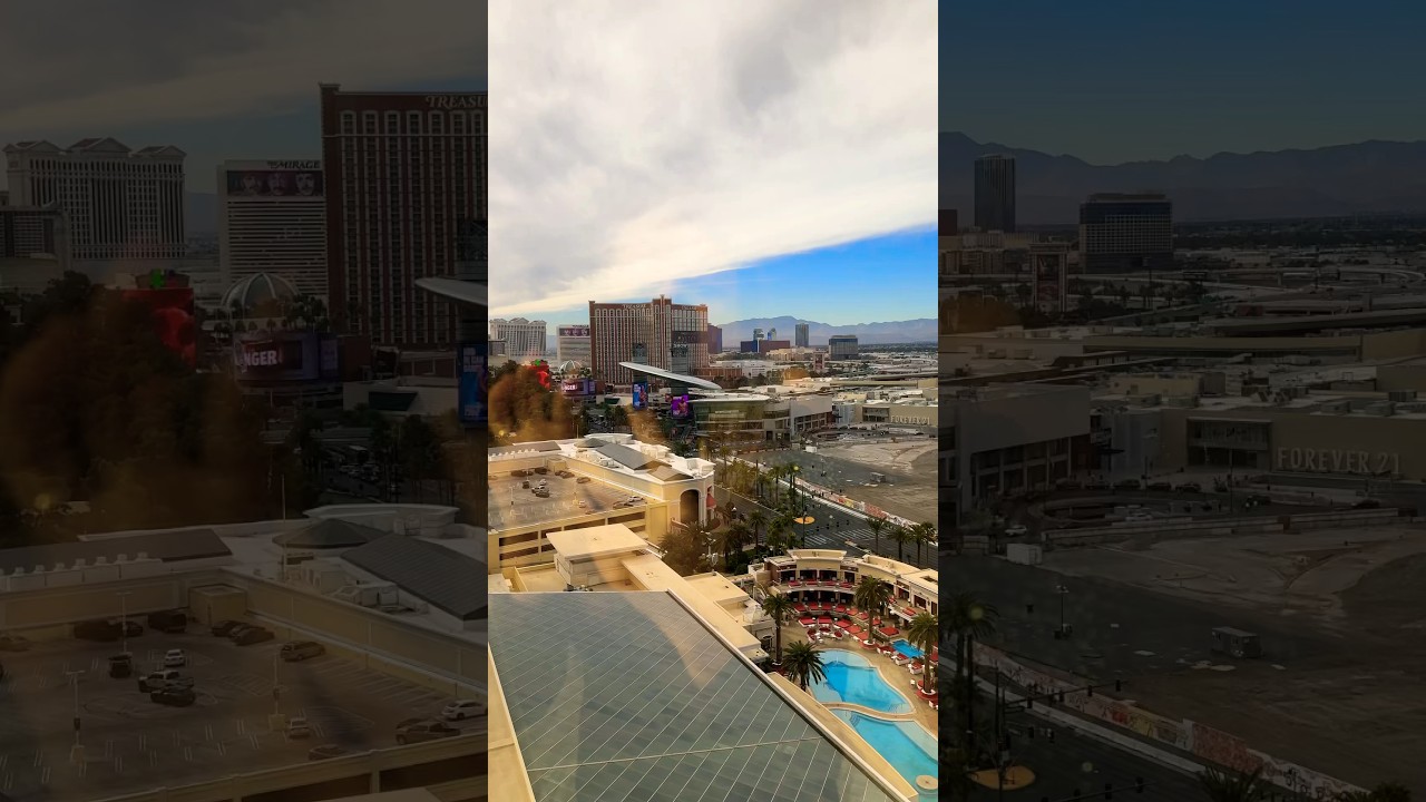Relaxing View on Las Vegas Strip#lasvegas #views }views #relaxing #relax #vegasvlogger #vegasvibes w