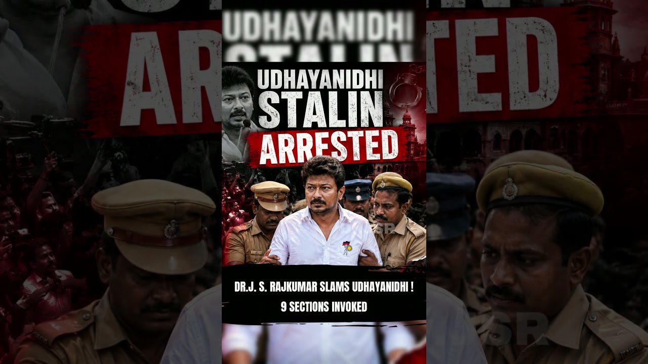 Dr.J S Rajkumar Slams Udhayanidhi !
