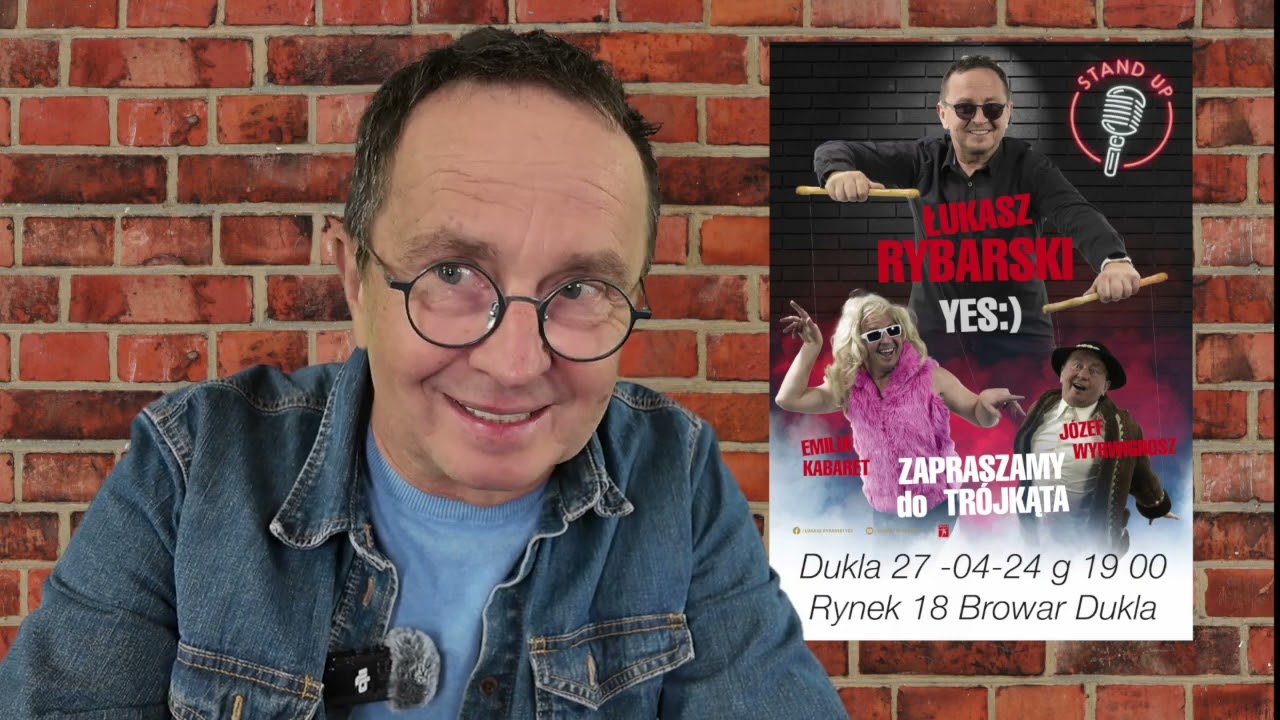 Stand up Łukasz Rybarski YES w Browar DUKLA
