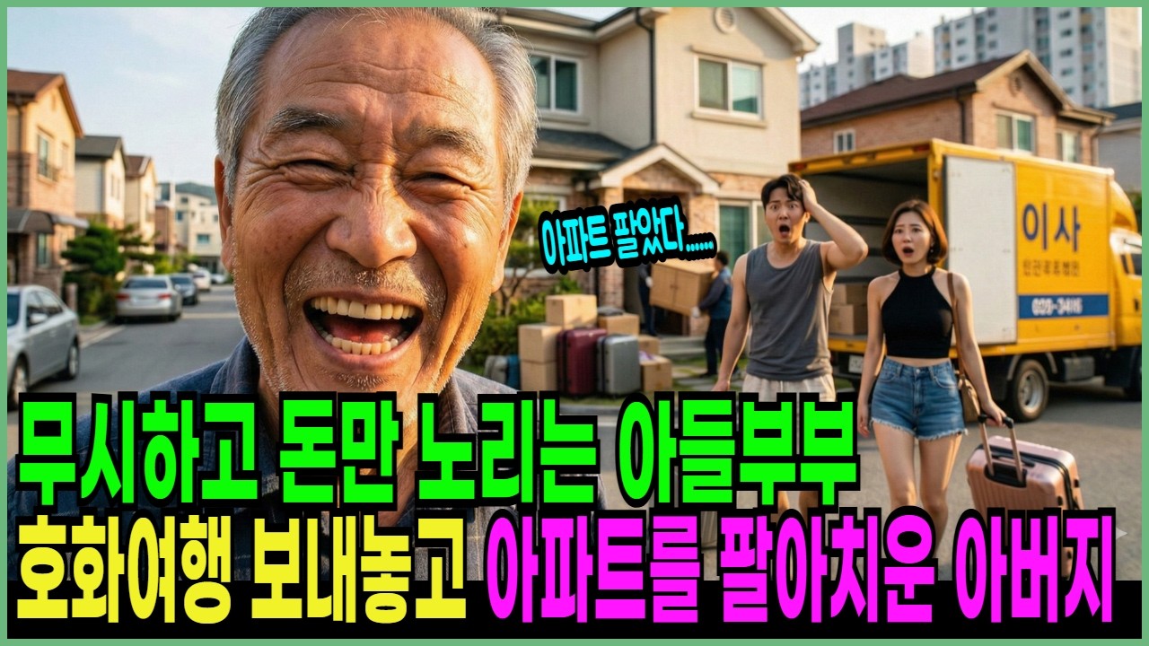 아들부부를 여행보내고 치매아버지는 집을 팔아버렸다. 아버지를 '치매 환자'로 몰아넣고, 죽음의 대가로 10억 보험금을 노리는 아들부부 인생사연| |감동사연| |사이다사연|