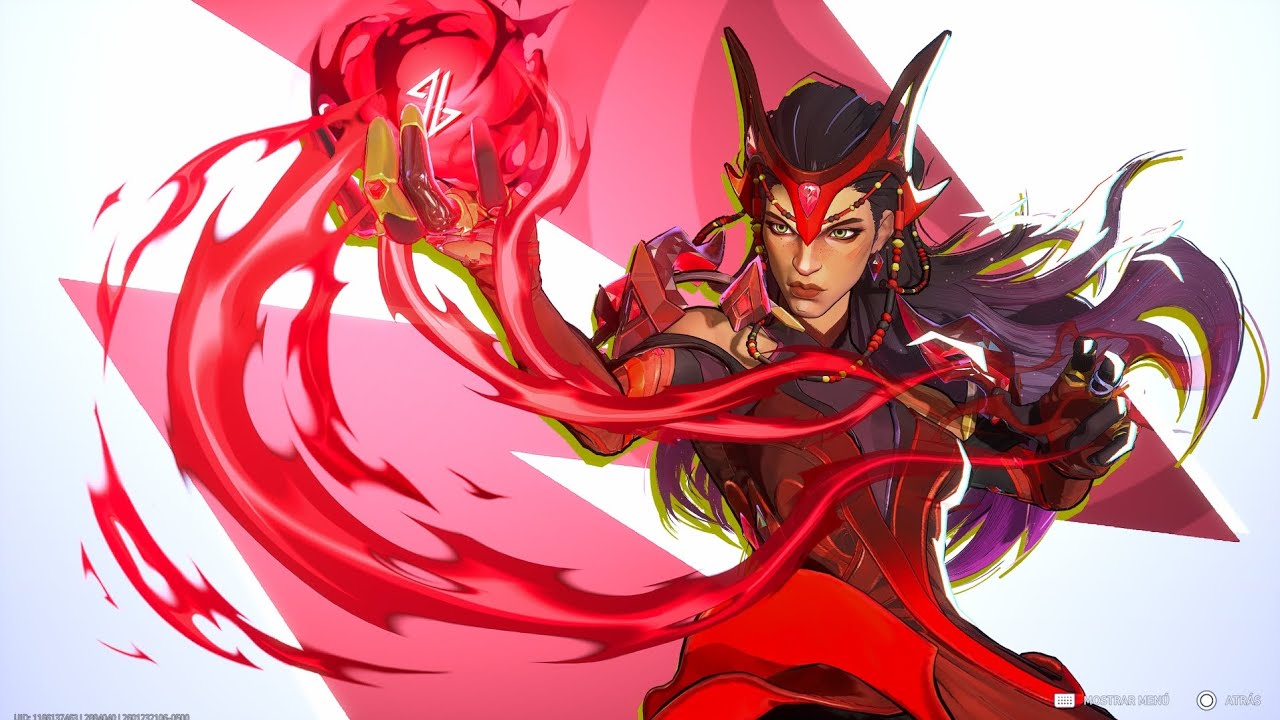 Marvel Rivals Season 6 Wanda Chaos Dress Skin Gameplay