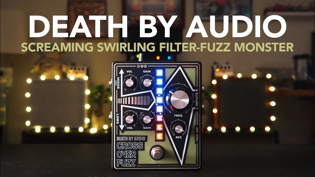 Death By Audio // Crossover Fuzz + kontroler fotomodulatora (wersja demonstracyjna stereo)