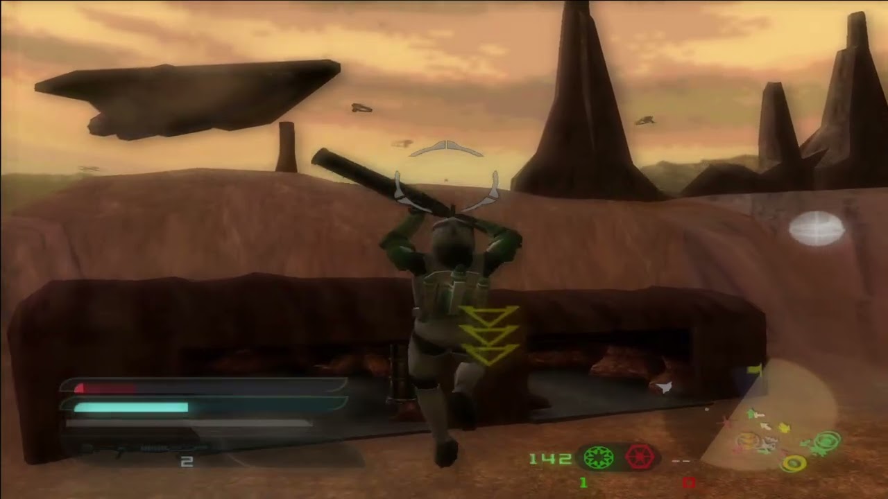 Battlefront 2 May 2005 Beta Build- Geonosis Training.