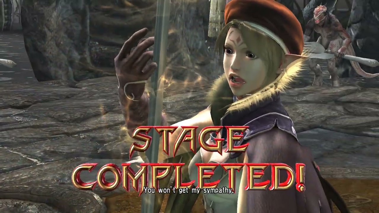 Soulcalibur IV [RPCS3]: Tower of Lost Souls (Descent): Scheherazade/Amy Sorel Run (45 levels)