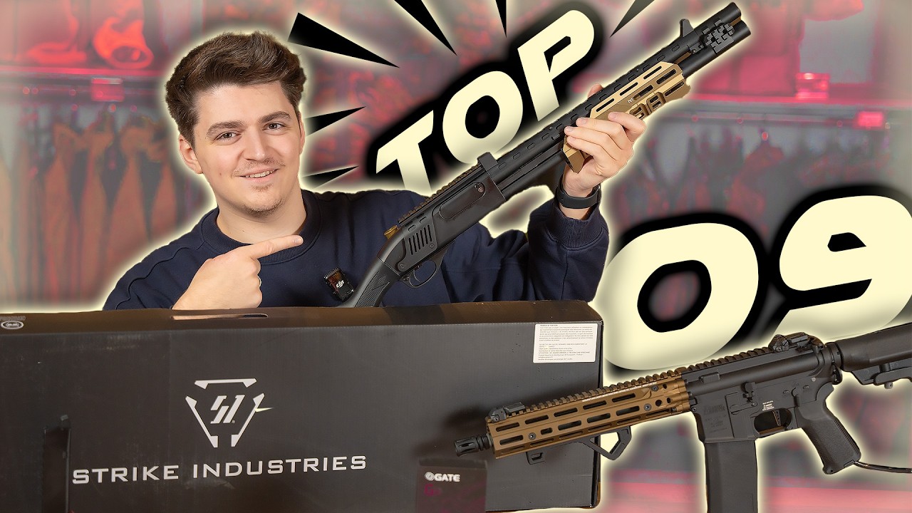 UNSERE TOP 9  NOVEMBER + DEZEMBER-2024 beste AIRSOFT NEUHEITEN🔥 #airsoft #top10
