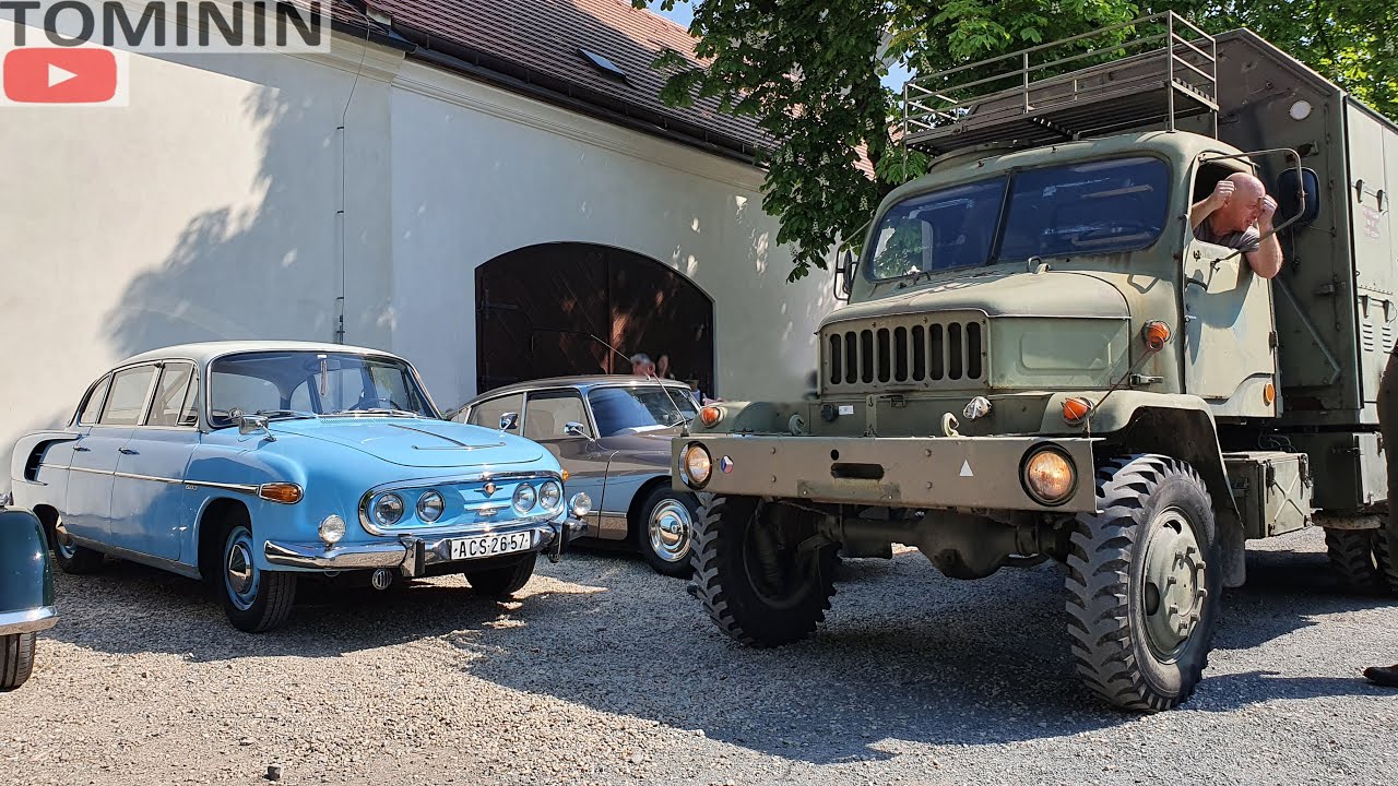 Soutěž elegance historických vozidel - Roztoky 2022 | Vintage classic cars show
