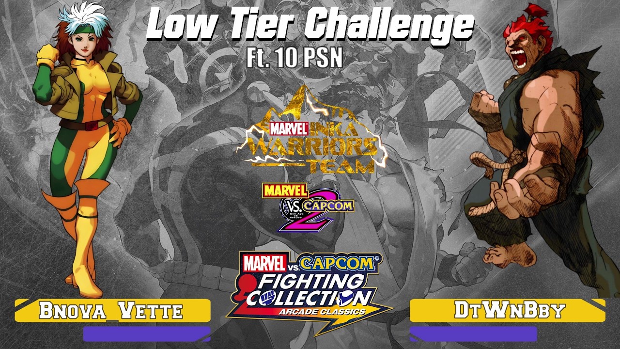 Marvel vs Capcom 2 (PS4) HIGHER AKUMA: Bnova_Vette vs DtWnBny :. .23.02.26 GREAT GAMES!🔥🔥🔥 #PSN