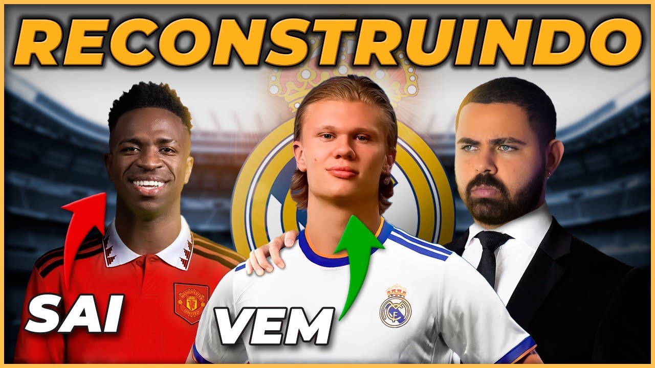 RECONSTRUINDO O REAL MADRID GALÁTICO 🔥 VINI JR. FOI VENDIDO!?