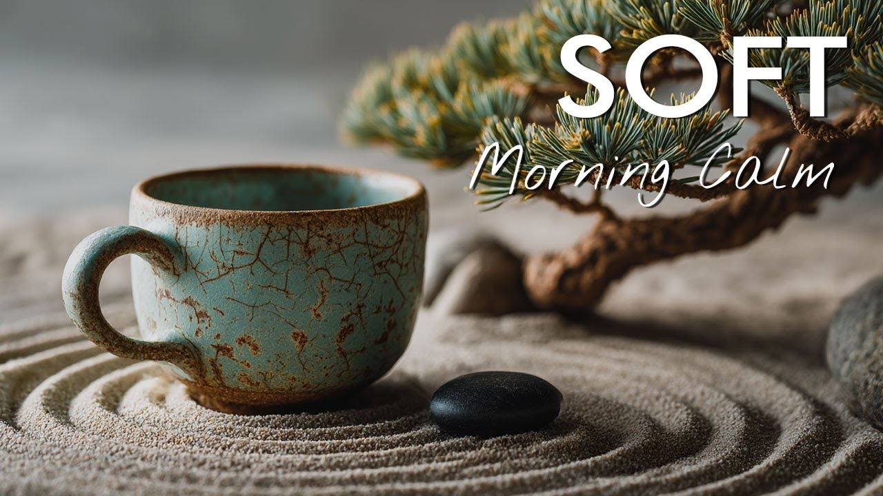 Soft Light Zen Café Jazz ☕ Minimalist Background for Peaceful Mornings