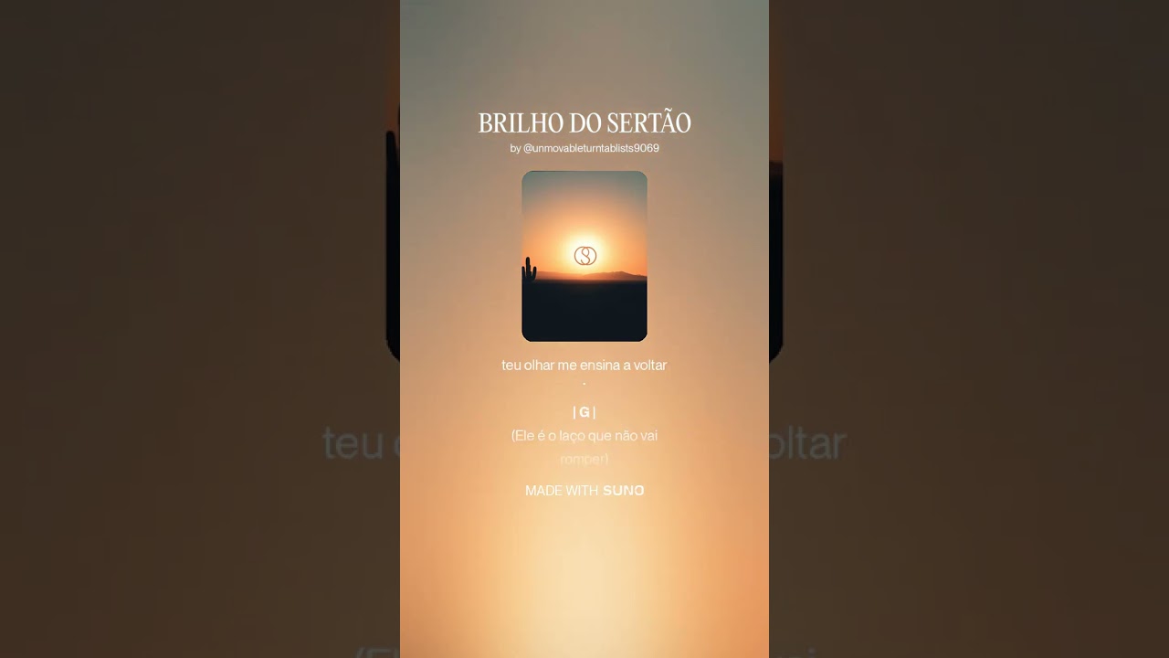 BRILHO DO SERTÃO - TEU OLHAR
