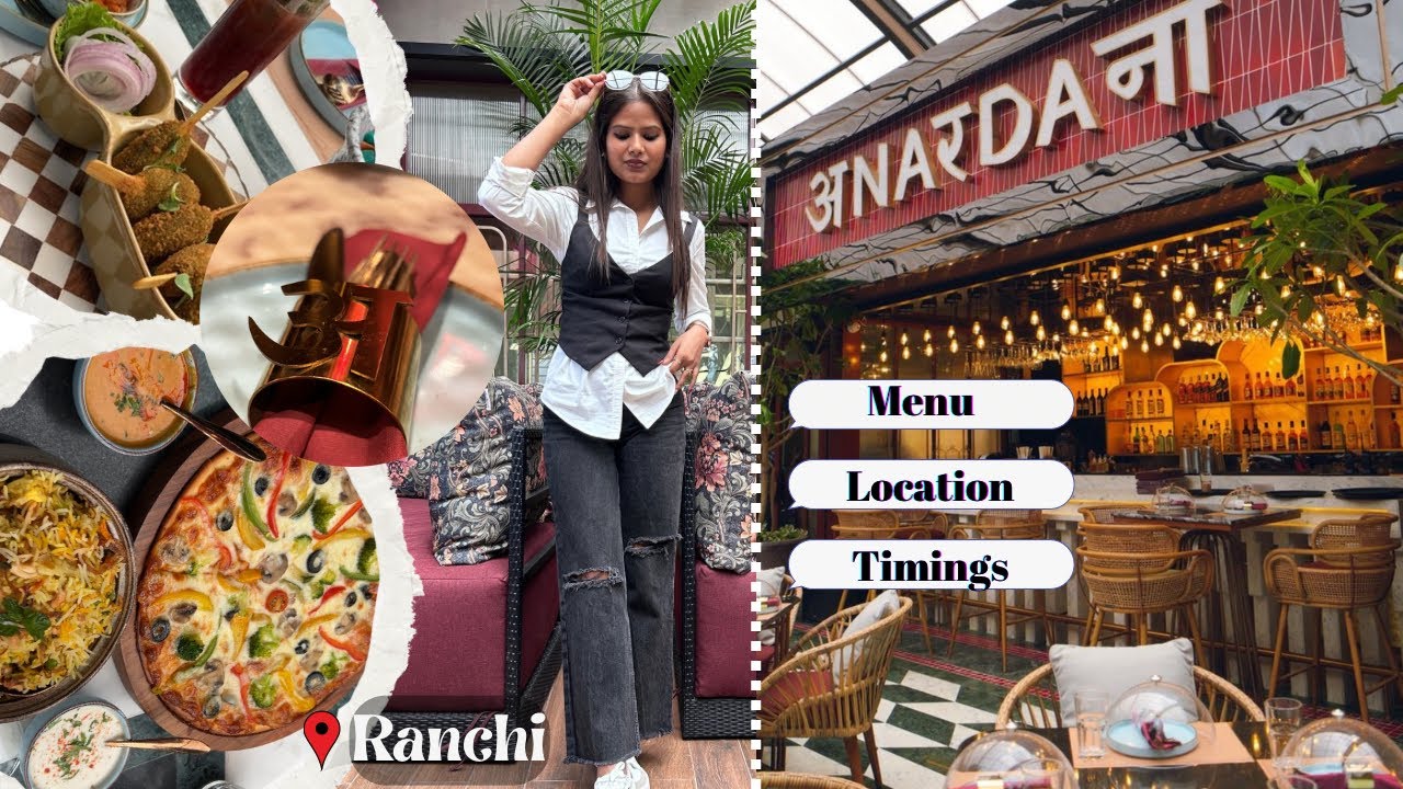 Anardana , Modern Kitchen and Bar, Ranchi 📍|New Rooftop in Ranchi |New Restaurant in Ranchi