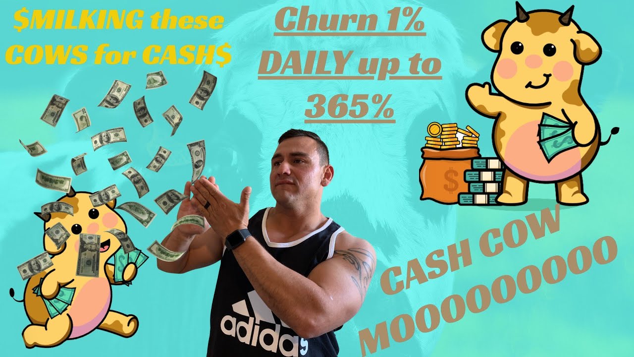 Cash Cows Printing 1% a day up to 365%!!!!!!! Only a day old its still EARLY!!!